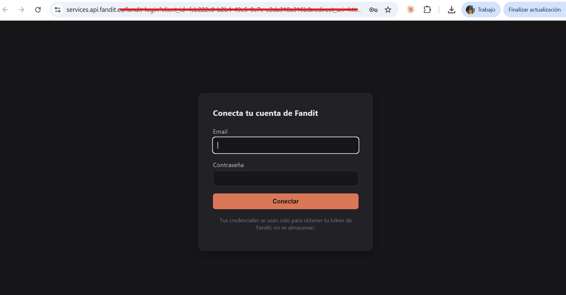 Captura 4 · inicio de sesión (OAuth)