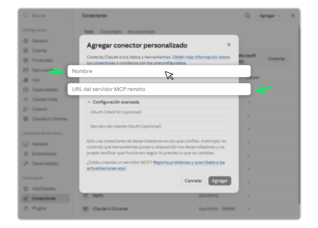 Captura 4 · formulario vacío